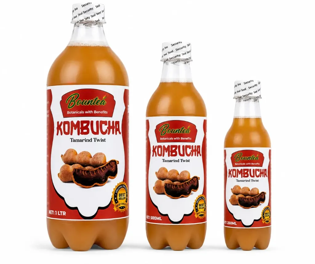 [OTH_19] Bountea Tamarind Twist Kombucha 1l