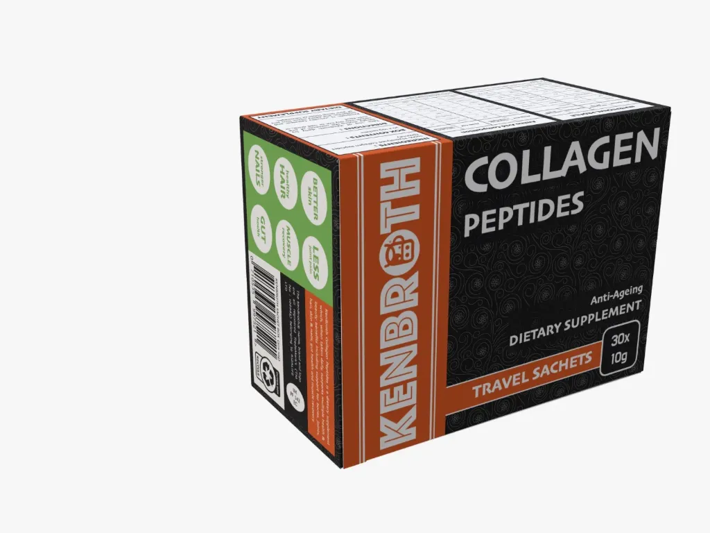 Kenbroth Collagen Peptides - Box 30*10g Sachets